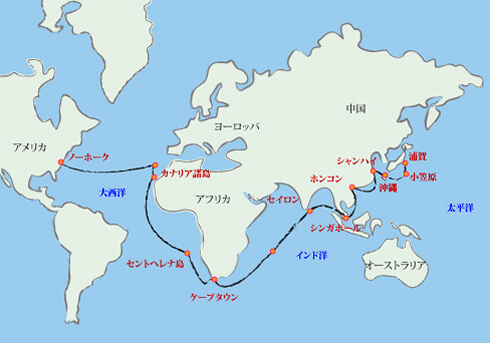 航海路地図